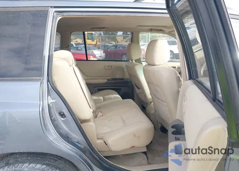 2007 Toyota Highlander V6 from USA, damaged, VIN JTEGP21A270131353